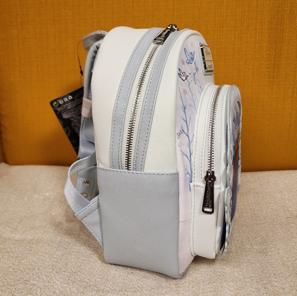 Loungefly Disney Bambi on Ice Lenticular Mini Backpack Flocked Funko Pop Set NEW - Picture 10 of 16